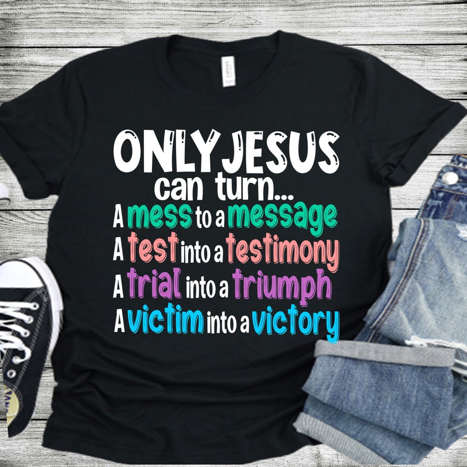 walking testimony shirt