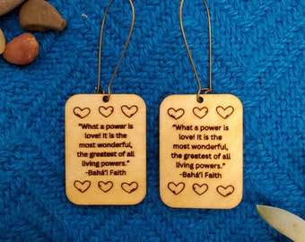 Power of Love Earrings