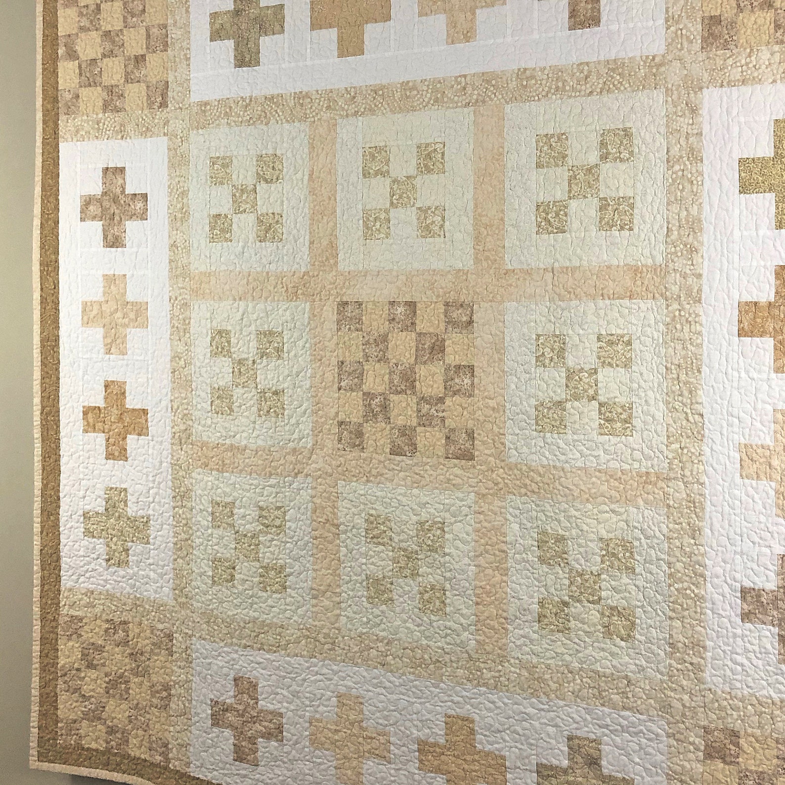 Cinnamon Graham Handmade Quilt Pieced Quilt Throw Quilt Etsy