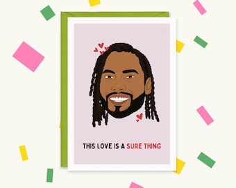 Miguel Valentine's Day Card: R&B Singer Birthday Card