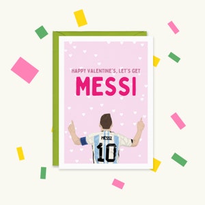 Lionel Messi Card - Argentina 2022 World Cup - Messi - Messi World Cup - Messi Valentines Card - Messi Birthday - Messi Celebration Card