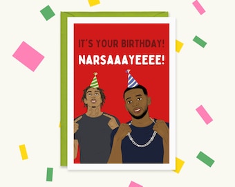 DBE Birthday Card: Funny UK Rap Music Card
