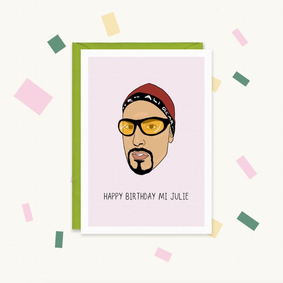 Ali G Me Julie Borat Birthday Card
