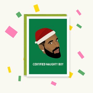 Drake Weihnachtskarte - Drake Meme - Drake Weihnachten - Lustige Weihnachten Drake - Rapper Weihnachtskarte - Rapper Weihnachtsgeschenke