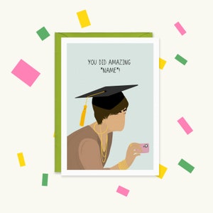 Kris Jenner - Personalised - You&#39;re Doing Amazing Sweetie - Bestie - Kardashian - Kris Jenner Graduation - Funny Card - Celebrity Card