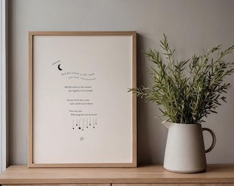 Did He Twitch? - Poetry Print