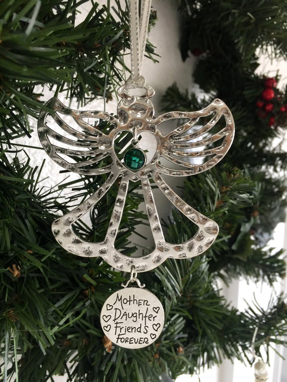 Angel Ornament Mother Daughter Gift Mother and Daughter Christmas Ornament Mother-Daughter Christmas Ornament Angel Christmas Ornament