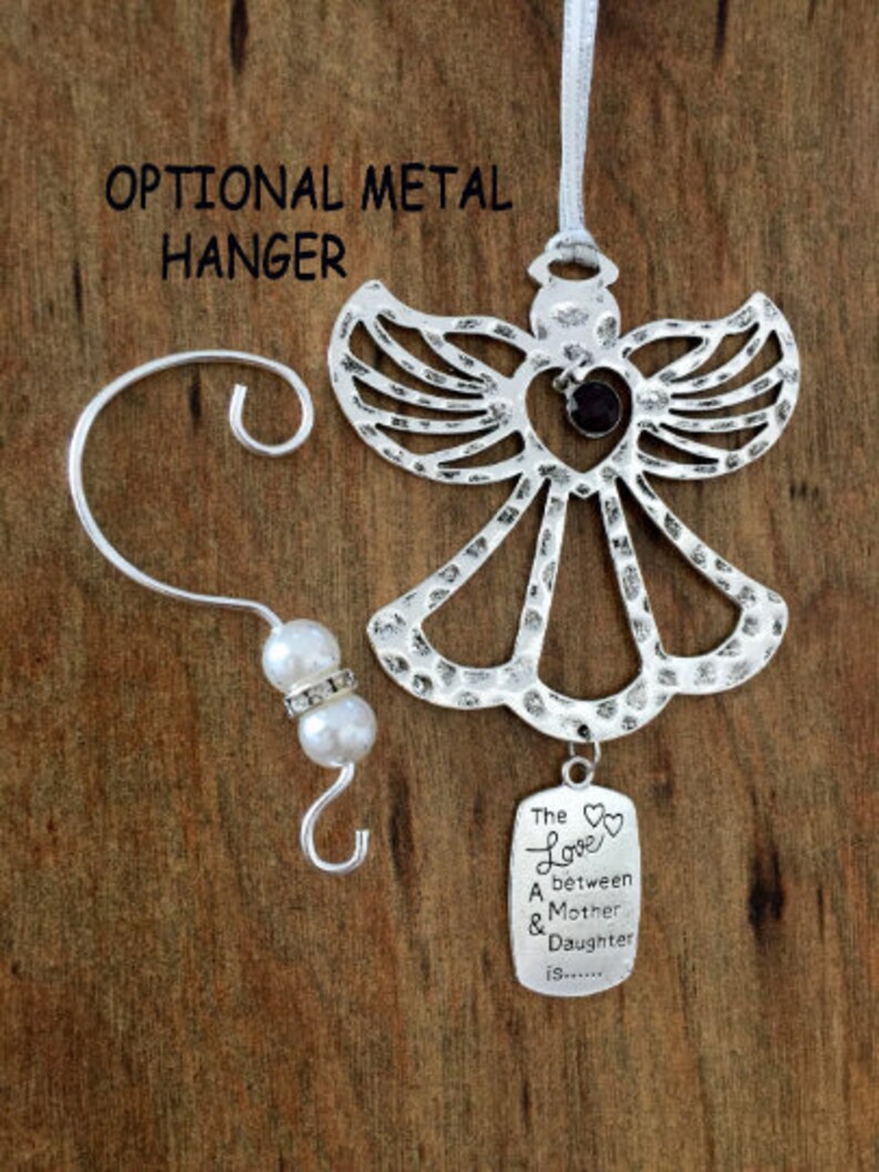 Angel Ornament Mother Daughter Gift Mother and Daughter Christmas Ornament Mother-Daughter Christmas Ornament Angel Christmas Ornament