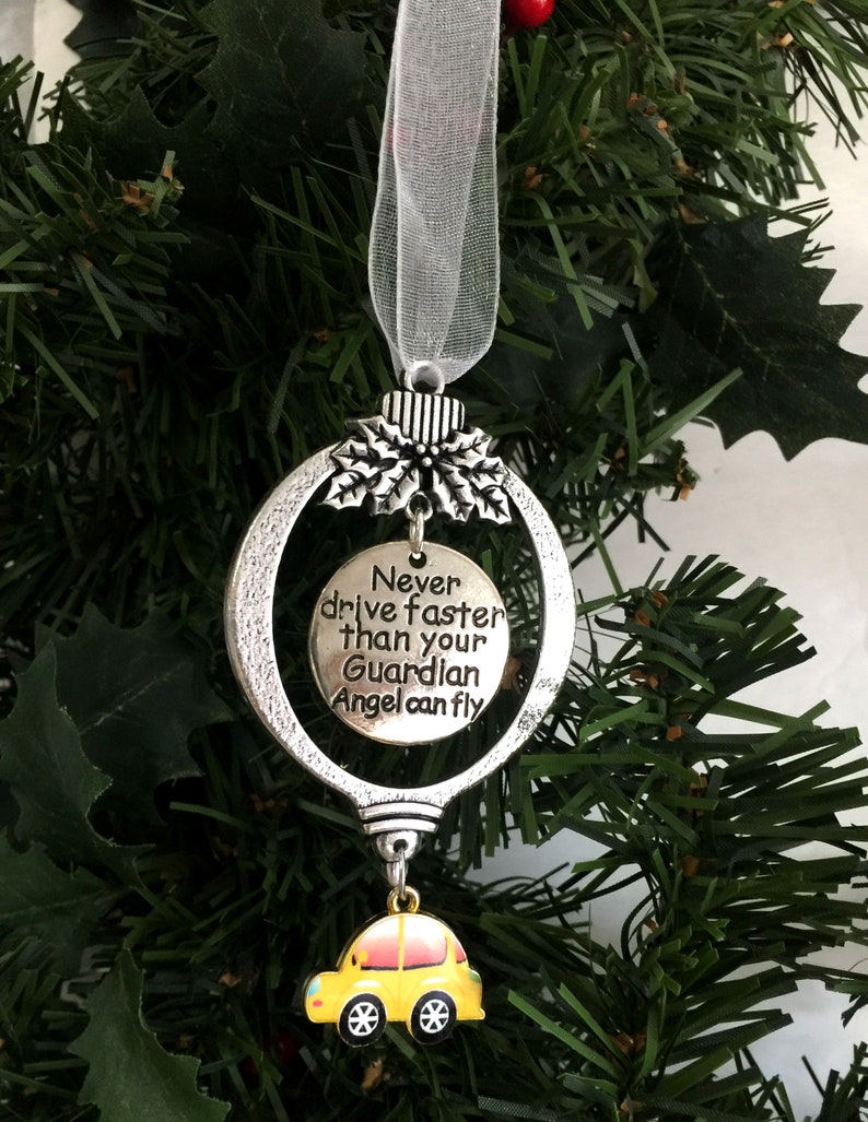 Christmas Ornament New Driver Christmas Ornament Car Rear Etsy