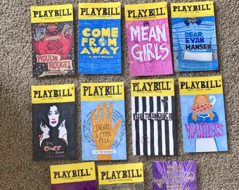 Broadway Musical Bookmarks