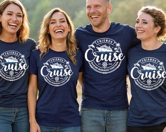Friends Cruise 2026 Making Memories Together Shirt, Cruising T-Shirt, Friend Matching Cruisin Tee, Friends Vacation