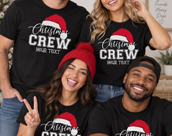 Personalized Family Christmas 2026 Shirts, Matching Holiday Pajama Tee, Custom Family Xmas Outfits