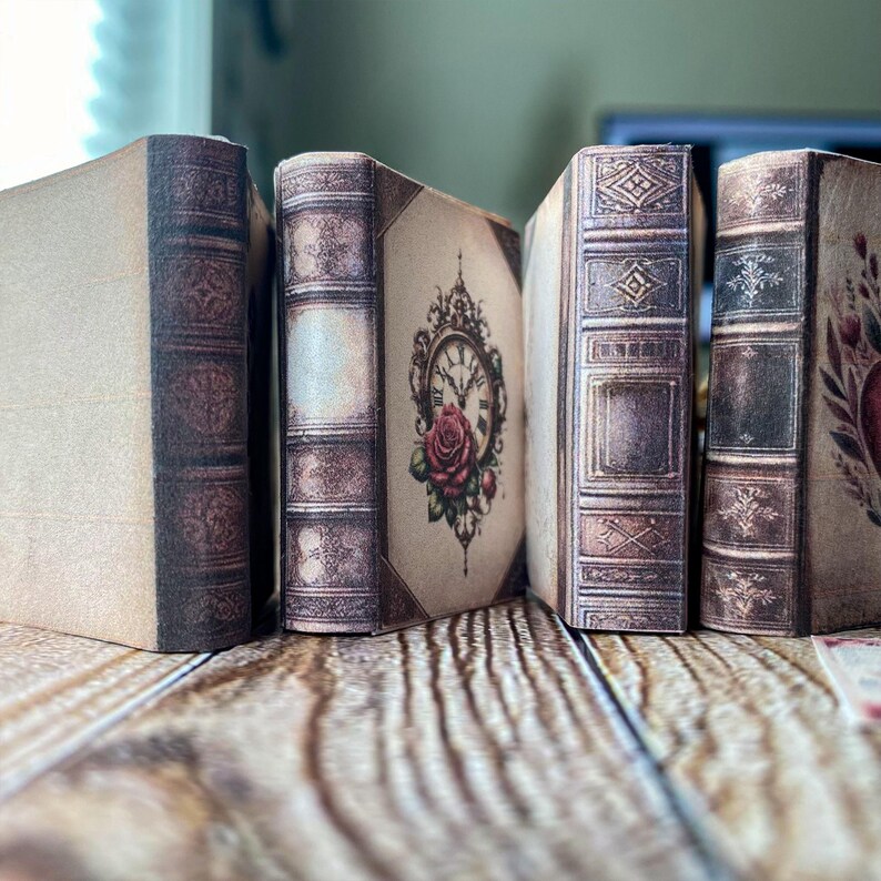 Romantic Vintage Love Notes Mini Book Kit – Printable Junk Journal Set ...