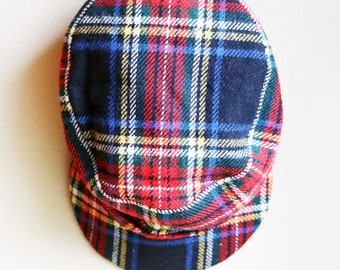 Tartan Military Hat - Etsy