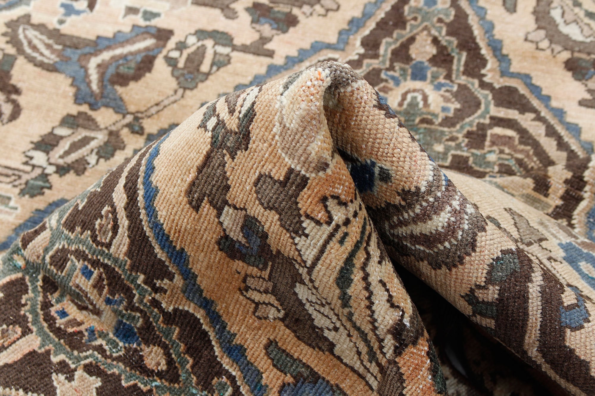 6'7 X 9'10vintage Living Room Area Rug Etsy