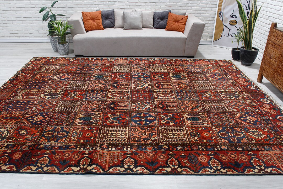 9'6 X 11'7 Palace Size Turkmenistan Rug - Etsy