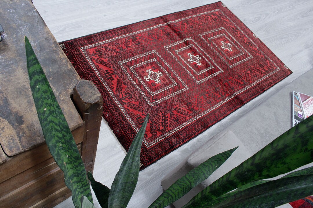 3x6 Entryway Rug Persian Kitchen Rug Woven Rug Etsy