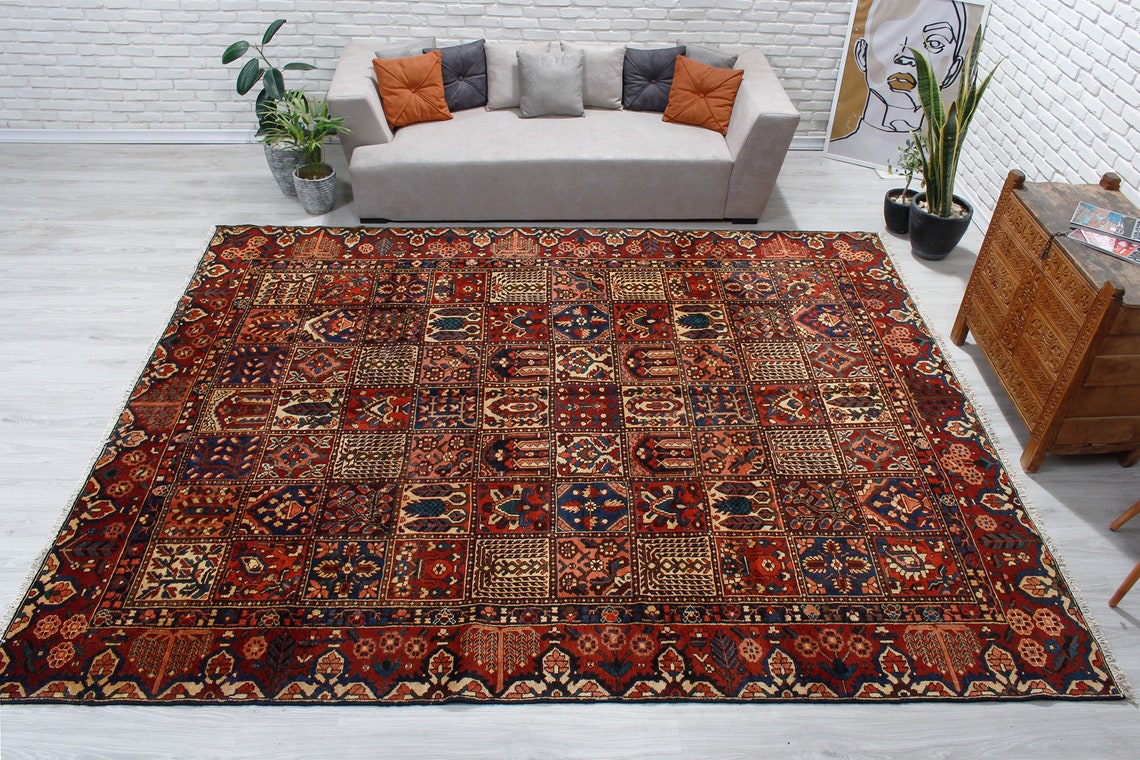 9'6 X 11'7 Palace Size Turkmenistan Rug - Etsy