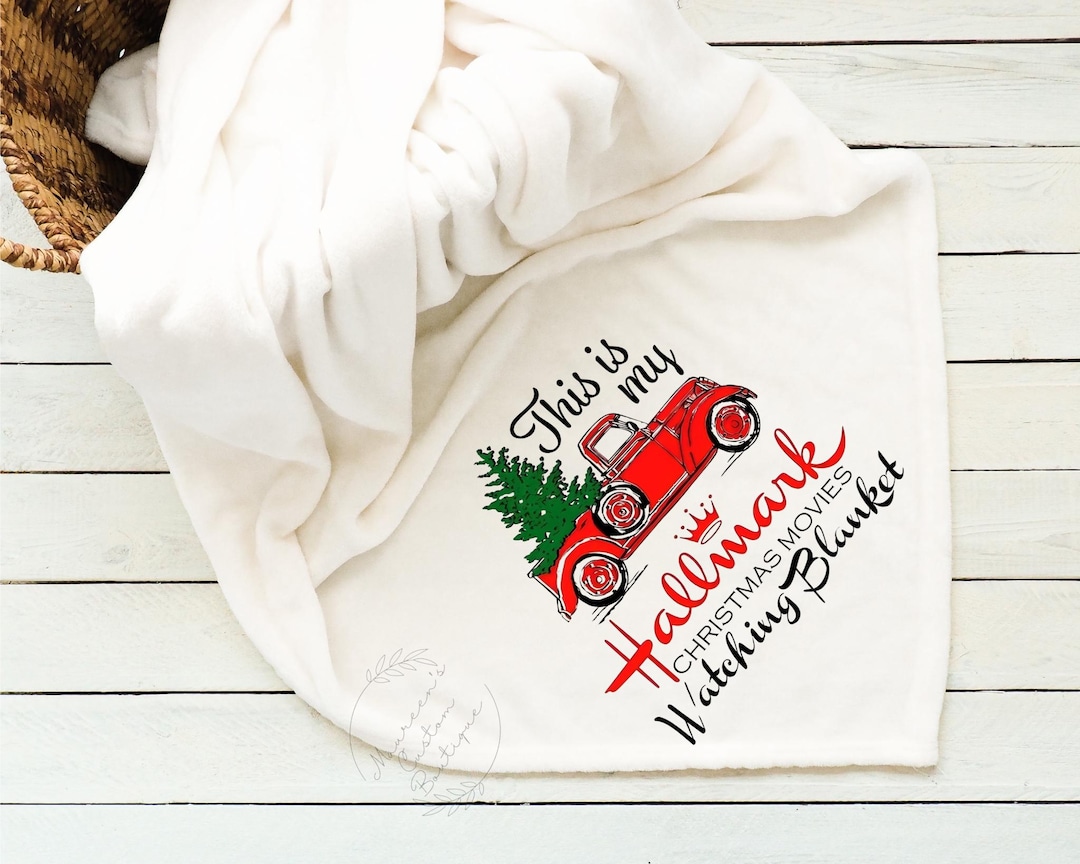 Hallmark Watching Blanket Hallmark Movie Gift Christmas Movies