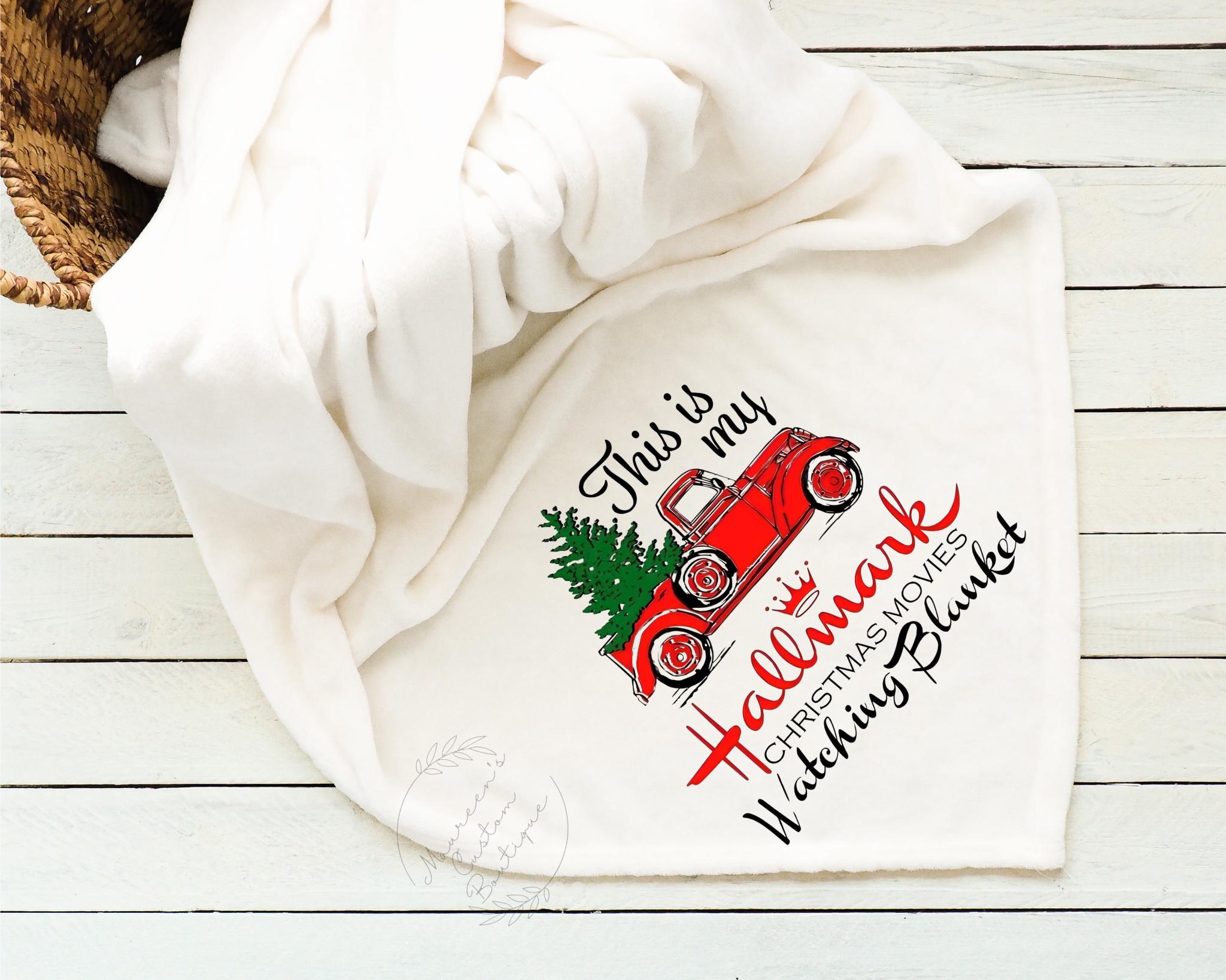 Hallmark Watching Blanket Hallmark Movie Gift Christmas Movies