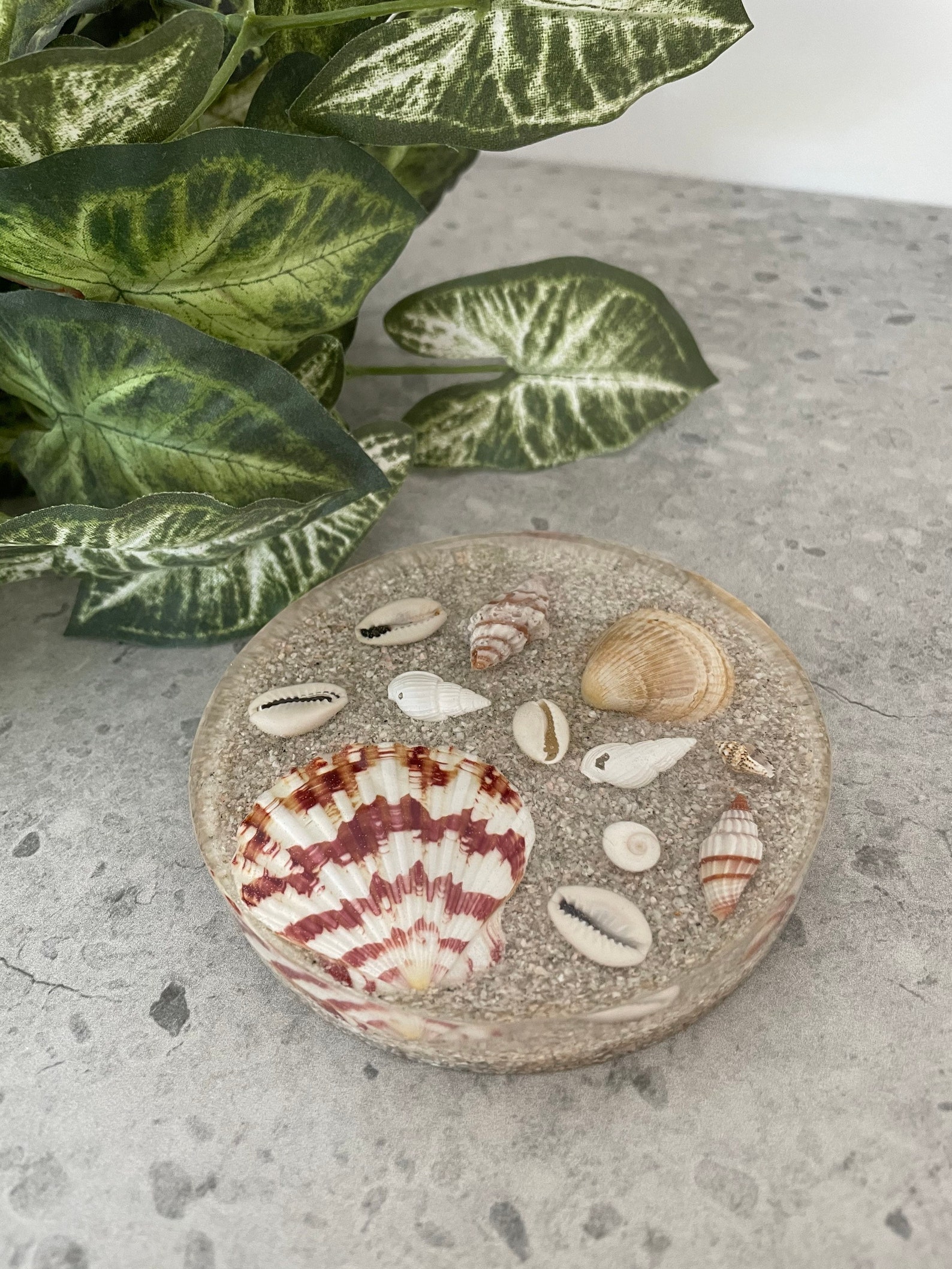 Handmade Beach Resin Coaster Sea and Sand Coaster Sand and Etsy