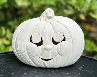 Squelette articulé - GIGICIAL - 15,7 pouces - Tête de citrouille - Décoration Halloween - Plastique de qualité - Maison