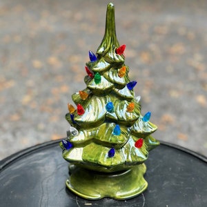 Vintage Gare Christmas Tree Light Up 10.5&quot;