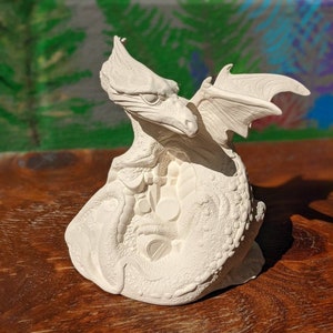 Dragon Ceramic Ready To Paint Bisque