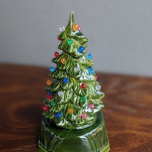 Vintage 8 Holland Ceramic Christmas Tree image 2