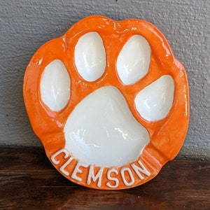 Vintage Clemson Keramik Aschenbecher
