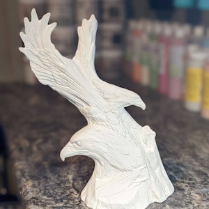 Driftwood Eagle Doc Holliday Ceramic Bisque 2005