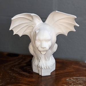 Doc Holliday Gargoyle Vintage Ceramic Bisque 1996