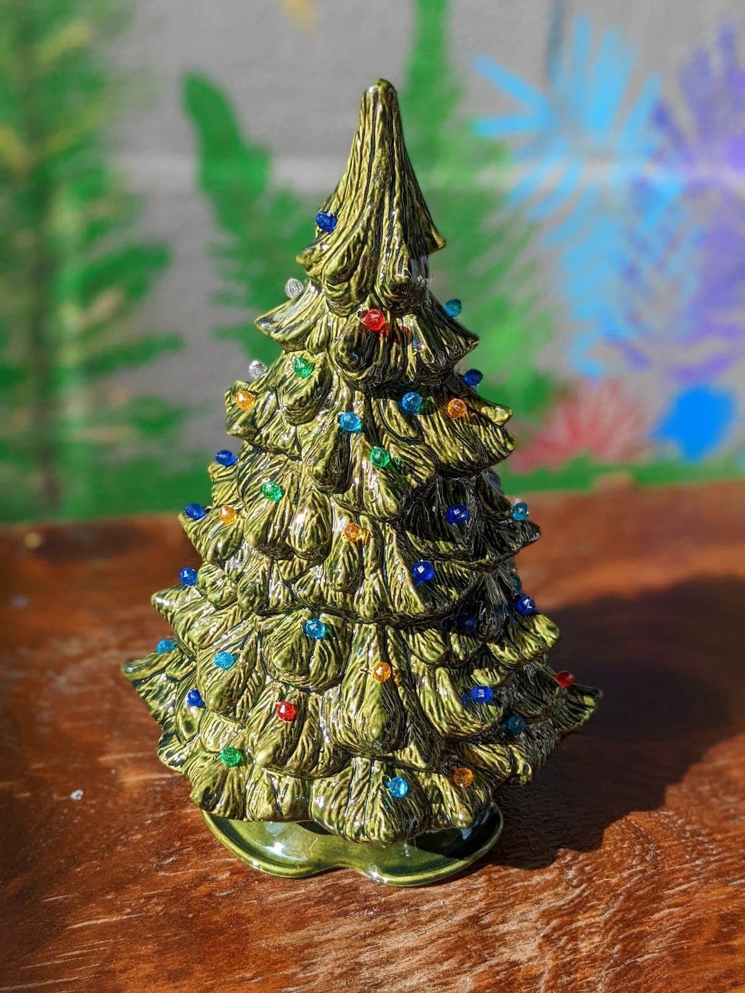 Ceramichrome Vintage Ceramic Christmas Tree 11 Etsy