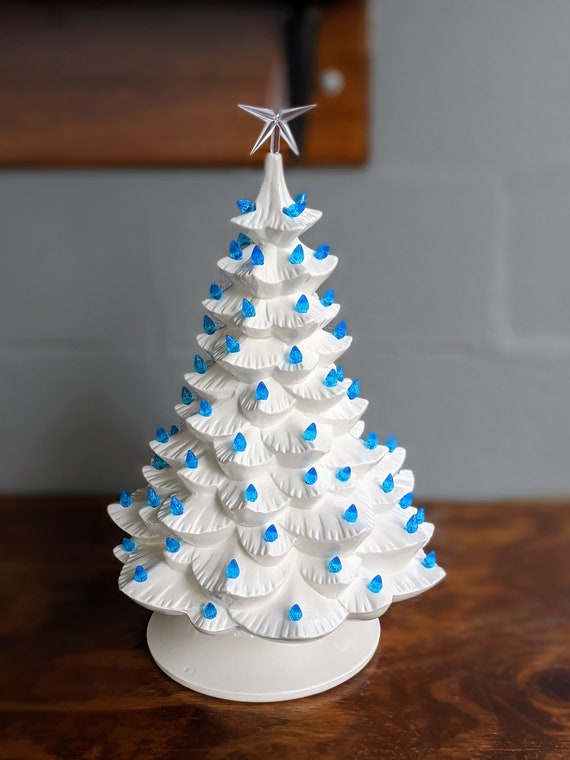 Large 20 Vintage Ceramic Christmas Tree