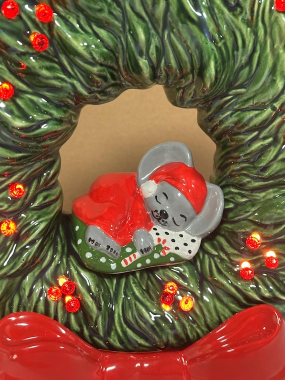 Vintage Tampa Bay Christmas Wreath 11