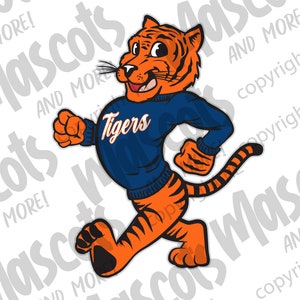 Tiger Mascot in Vector, Jpeg, png, pdf, eps, svg
