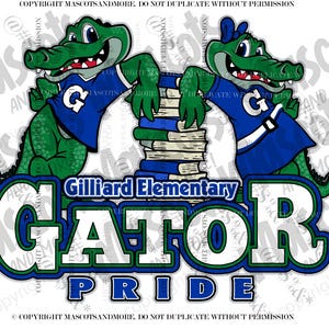 mascotte du logo Gator