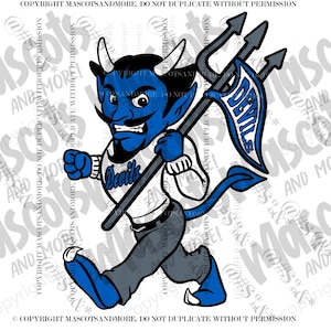 Devil Mascot in Vector, png, svg