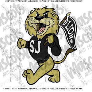 Lion Mascot in Vector, Jpeg, png, pdf, eps, svg