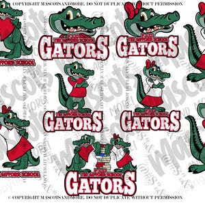 Gator Mascots in Vector, Jpeg, png, pdf, eps, svg