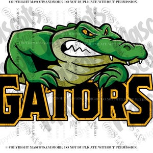 Gator logo mascot in PNG, SVG, eps, pdf and jpeg