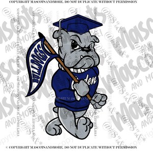 Bulldog Mascot in Vector, Jpeg, png, pdf, eps, svg