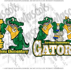 Gator logo mascot