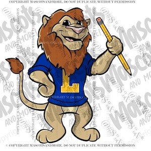 Lion Mascot in Vector, Jpeg, png, pdf, eps, svg