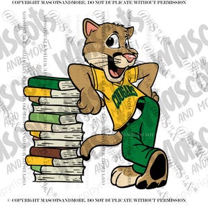 Cougar Mascot in Vector, Jpeg, png, pdf, eps, svg