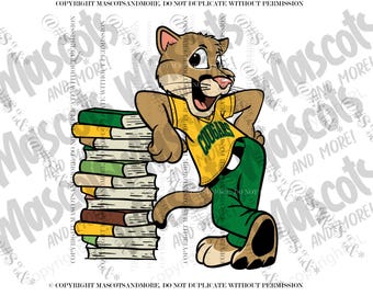 Cougar Mascot in Vector, Jpeg, png, pdf, eps, svg