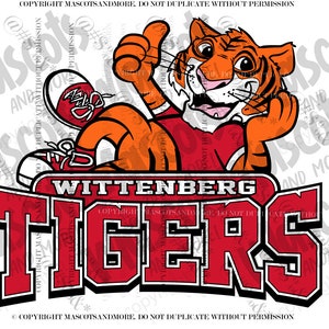 Tiger Mascot in Vector, png, pdf, eps, svg