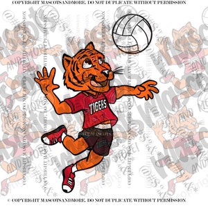 Tiger Mascot in Vector, Jpeg, png, pdf, eps, svg