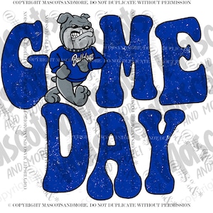 Game Day Bulldog Mascot in Vector, Jpeg, png, pdf, eps, svg