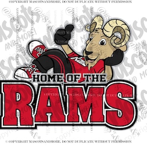 Mascota de carnero en formato SVG, PNG y JPG